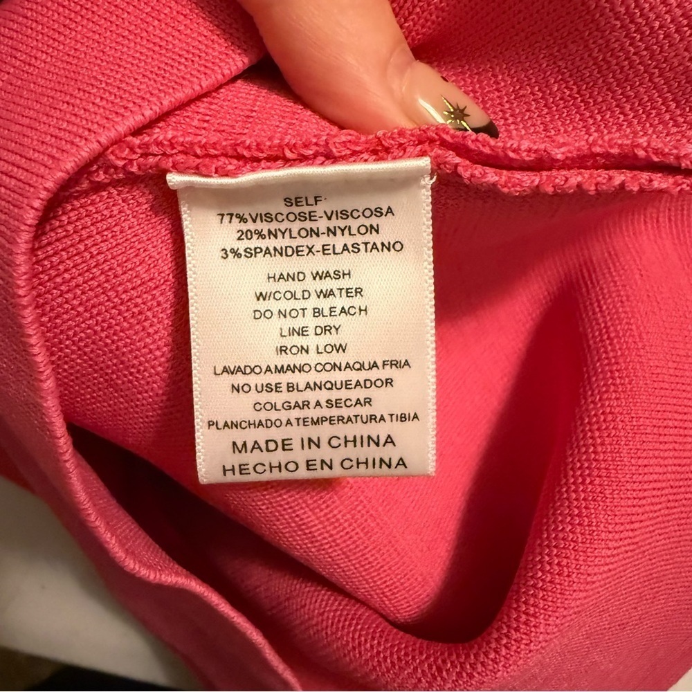 Listicle Pink Sleeveless Crop Bustier Tank Top - Picture 6 of 6